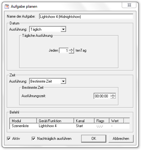Abbildung 21.2:Erstellung einer neuen Aufgabe