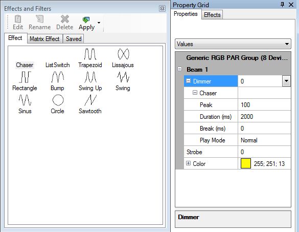 Abbildung 5:Beispiel für Blinkeffekt