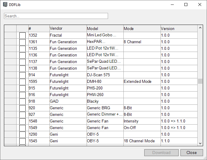 Abbildung 2:DDF Lib Dialog