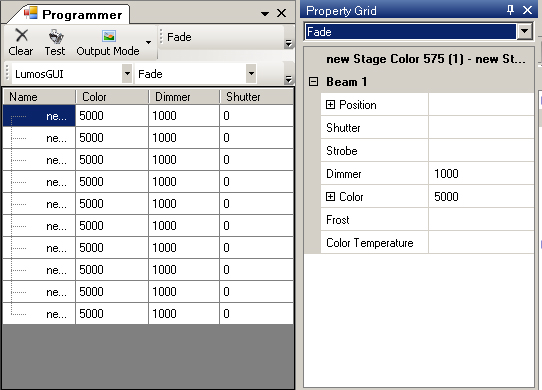Abbildung 9:Fade modus