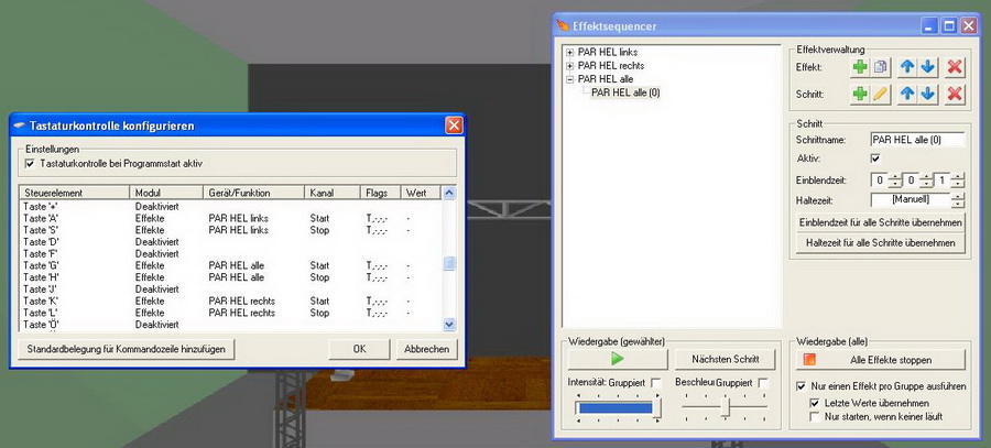 Abbildung 4:Die Tastaturkontrolle