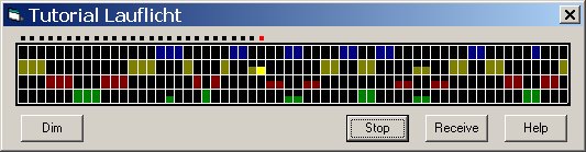 Die GUI des Tutorial PlugIns