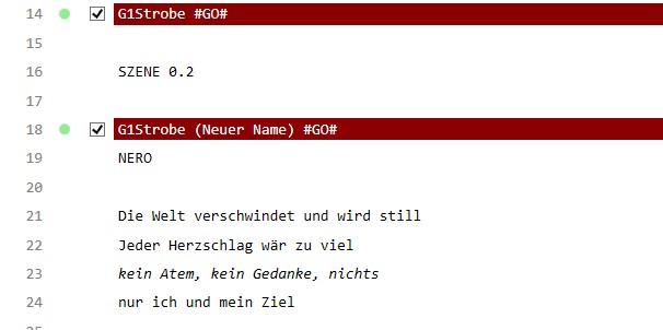 Abbildung 7:Command, erstellt aus umbenanntem Favoritem.