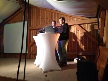 Arne und Hoc beim Livestream