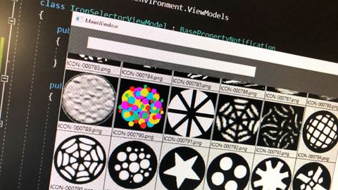 Überarbeitung des Fensters zum Anzeigen verschiedener Icons