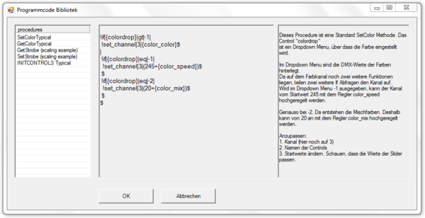Abbildung 33.27:Die Code-Bibliothek