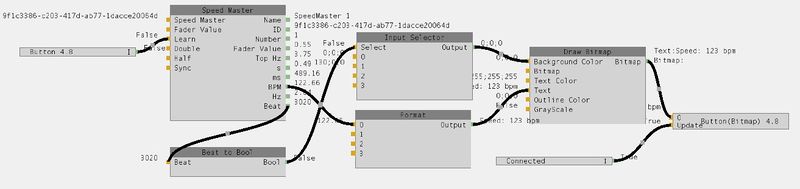 Abbildung 6:Speedmaster Input Assignment