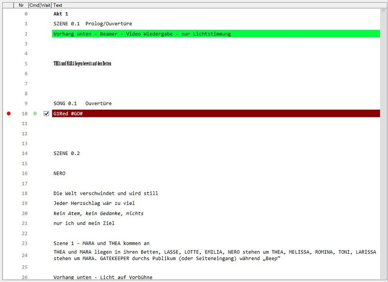 Abbildung 3:Texteditor des Textbuch Plugins.